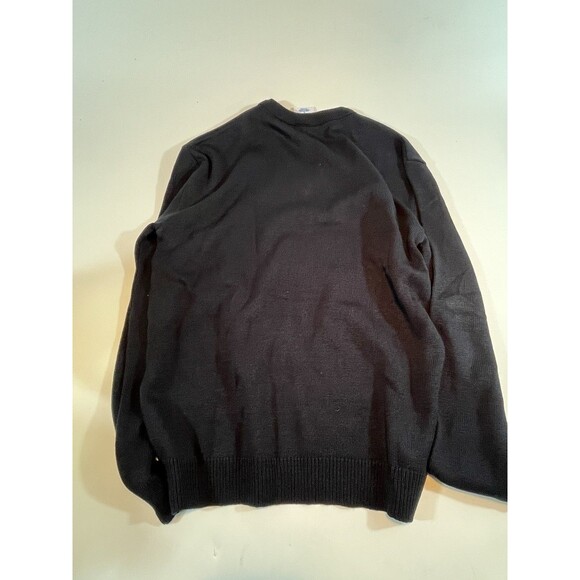 PSC Uniform Apparel Sweater Mens Large Black Durapil Ultra Cobmex - Picture 2 of 5
